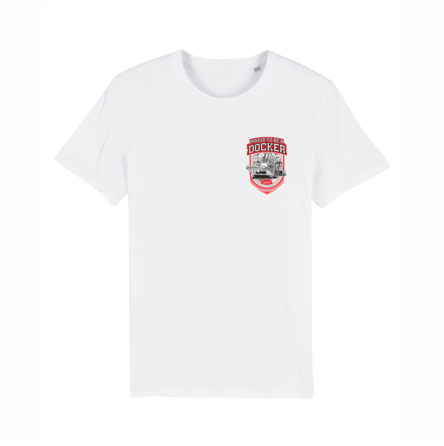 P.T.B.A.D. T-SHIRT WEIß/ROT