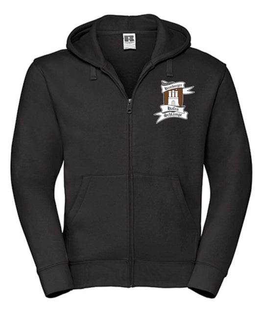 Hoodie Zip "Kiez Elf" Schwarz