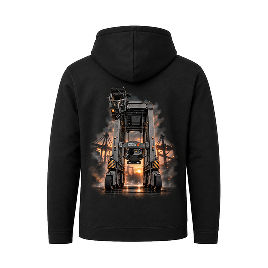 Hoody Zip "VC Vancarrier" Schwarz