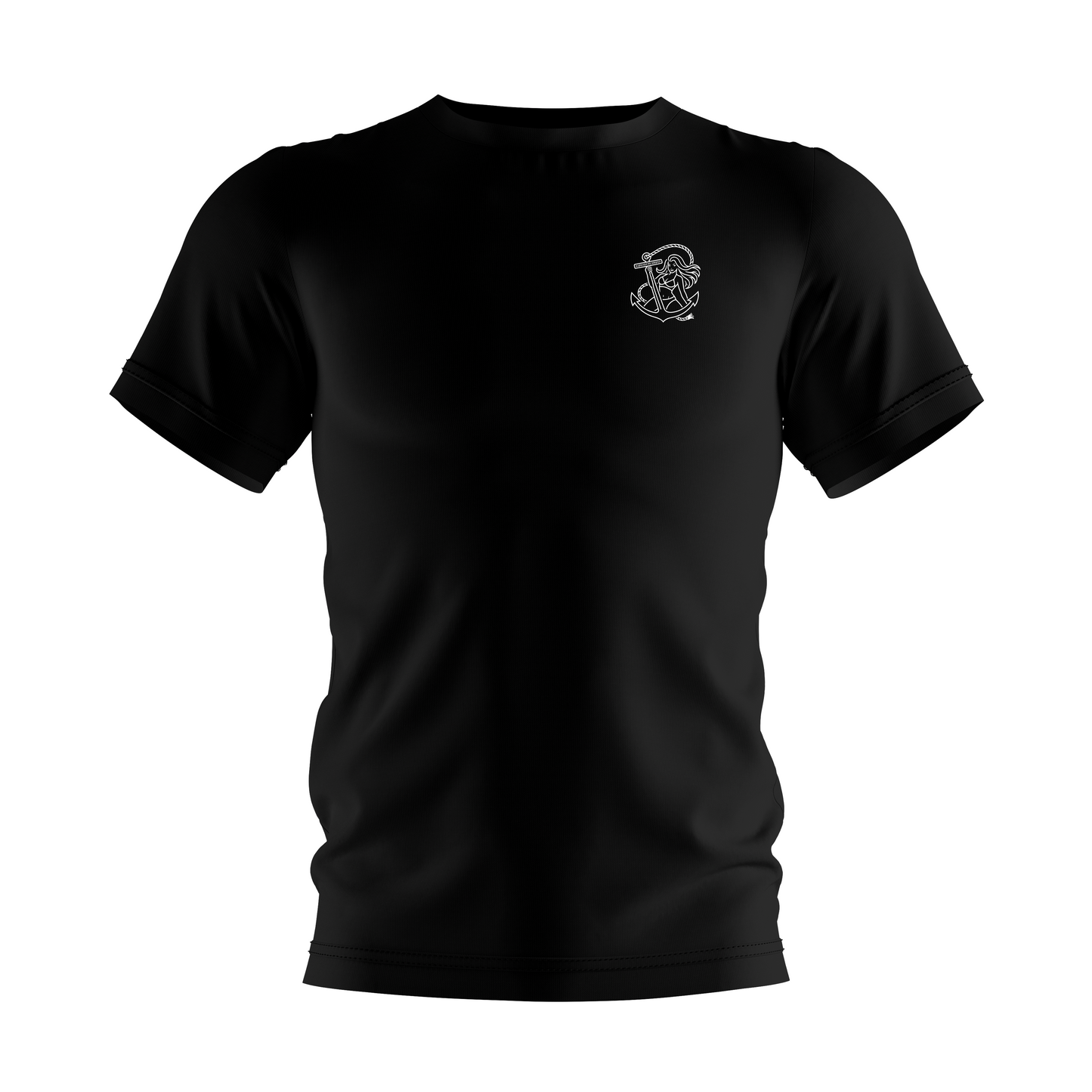 T-Shirt "Lascher" schwarz