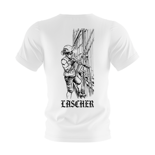 T-Shirt "Lascher" Weiß