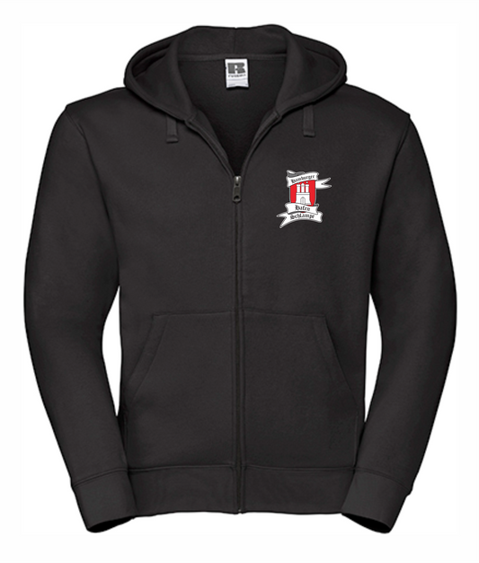 Hoodie Zip "Hafenschlampen" Schwarz